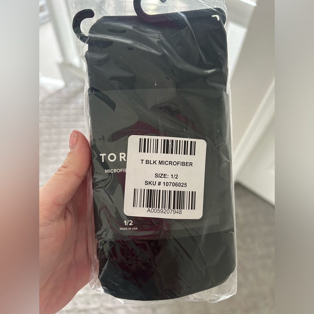 Torrid Black Microfiber Tights